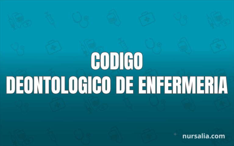 Codigo Deontologico De Enfermeria