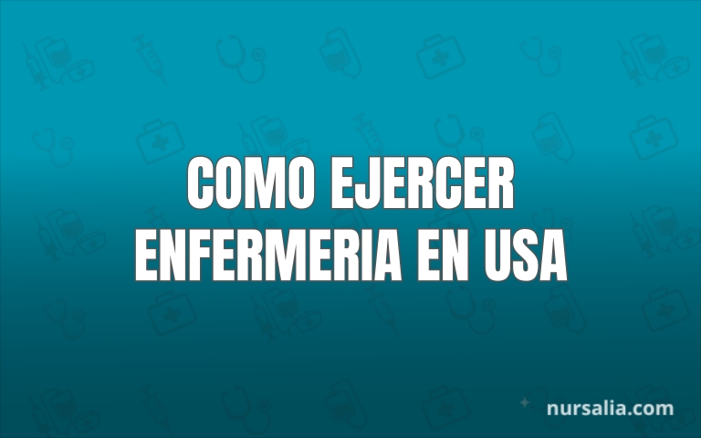 Examen Nclex: Guia Ejercer Enfermeria En Usa