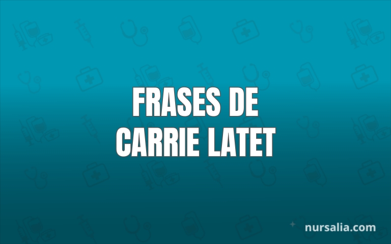 Frases De Carrie Latet