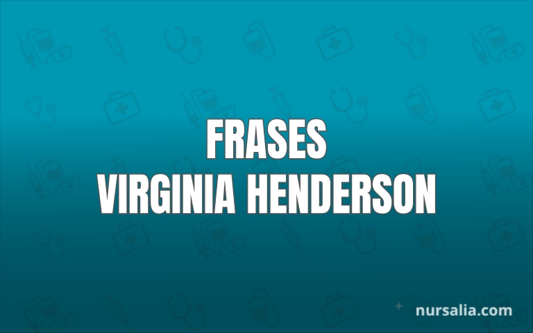 Frases Virginia Henderson