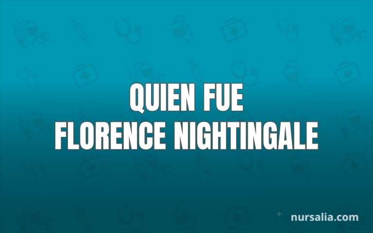 Quien Fue Florence Nightingale La Pionera De La Enfermeria Moderna